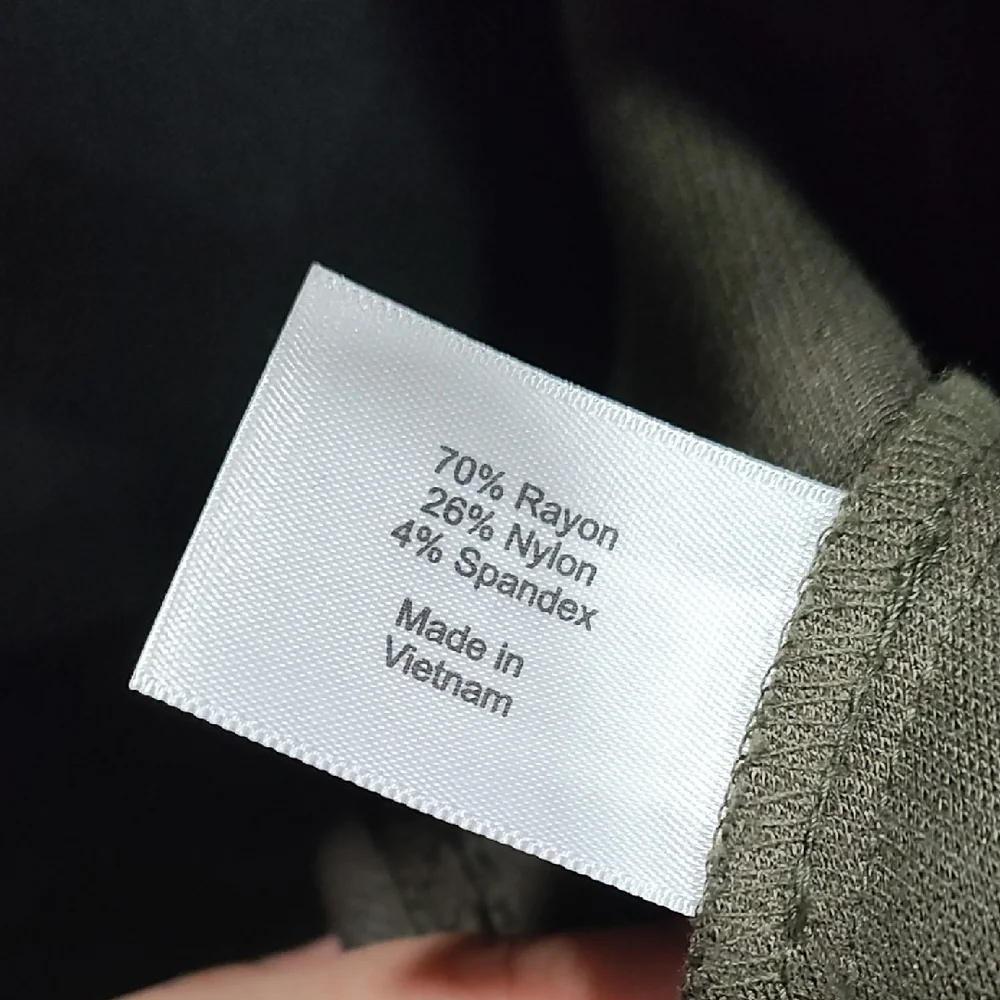 Lane Bryant Olive Blazer with Button Detail - Picture 9 of 11